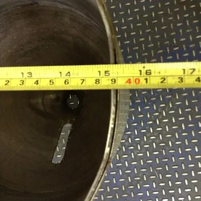 USED METAL FABRICATOR HOPPER989