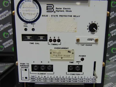 Basler Electric BE1-51 Overcurrent Relay Module no glass Used