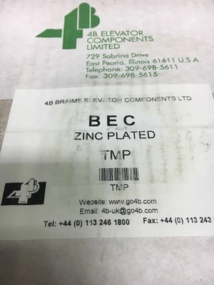 NEW 4B Elevator Components Limited TMP