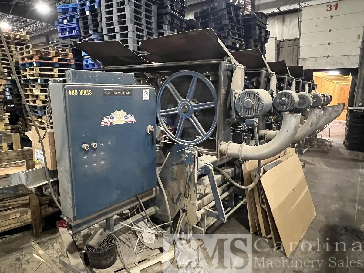 USED 2015 BREWER GOLDEN EAGLE 2000 5-HEAD RESAW