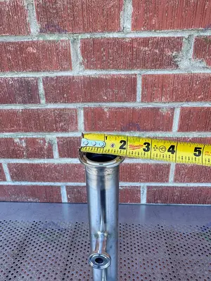 Stainless Steel  Manifold 1.5" Sanitary Fitting w/ 8 Ports 1/2" Sanitary Fitting