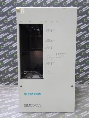 Siemens 6SC6101-2B-Z Simodrive Slot Rack Assembly without Cards Used