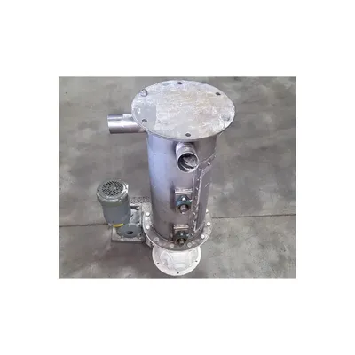 Used 10x12 Semco Rotary Airlock valve with Dual Shaft Agitated lump breaker