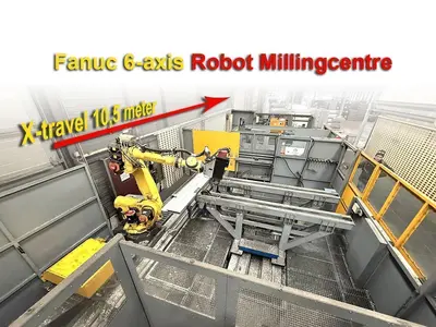 USED FANUC MILLING ROBOT X: 10 500 / Y: 3045 / Z: 3500 MM CNC