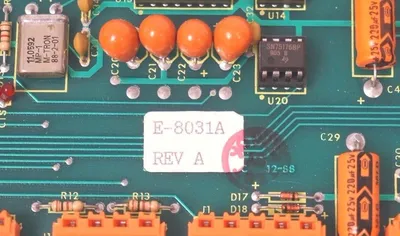 USED WOODMAN D-8031A CPU BOARD REV. A E8031A
