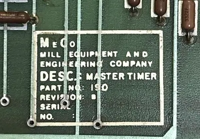 USED MILL EQUIPMENT 190