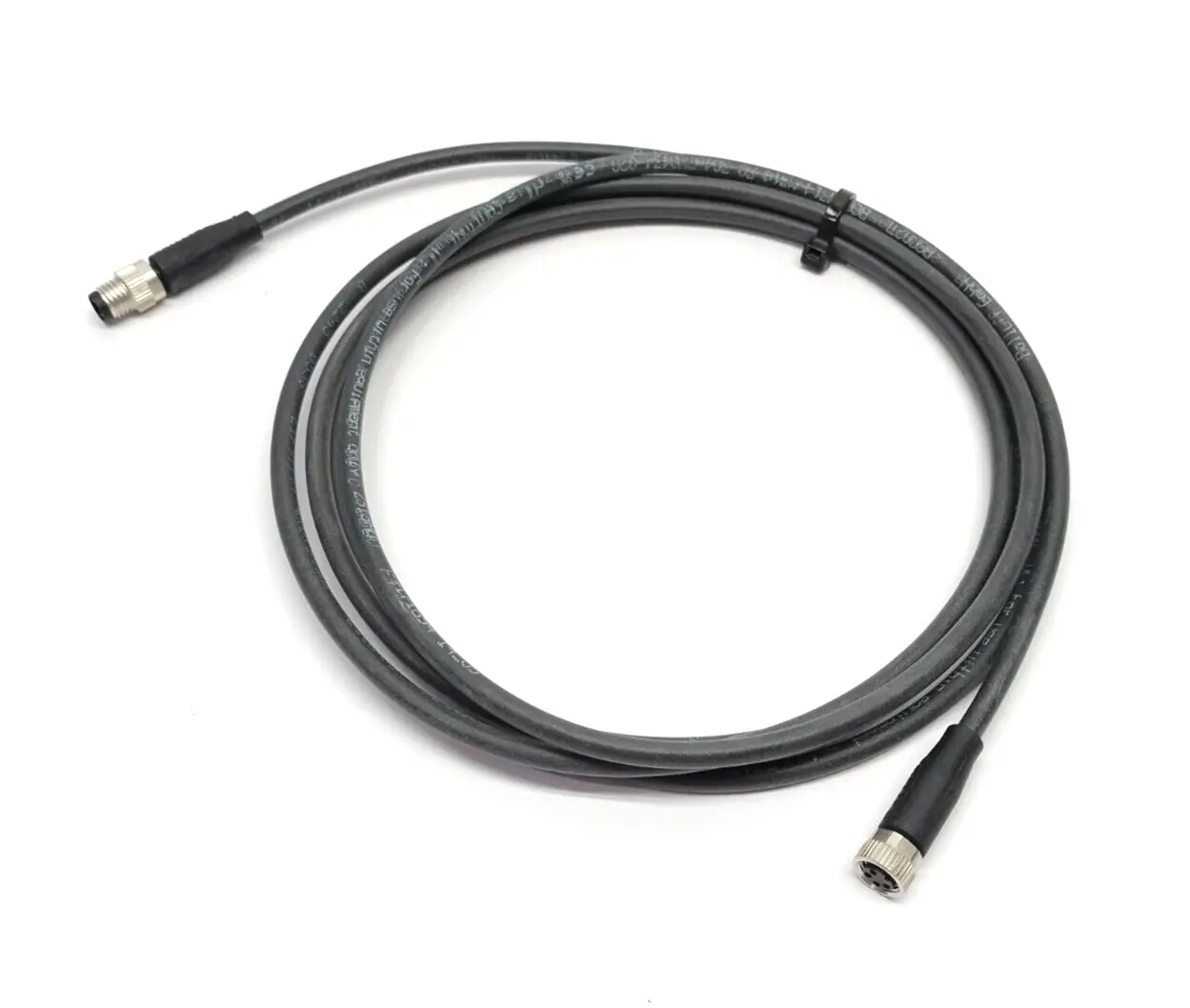 USED BALLUFF DOUBLE ENDED CORDSET M8 4-PIN 2M BCC M314-M314-30-304-PX0434-020
