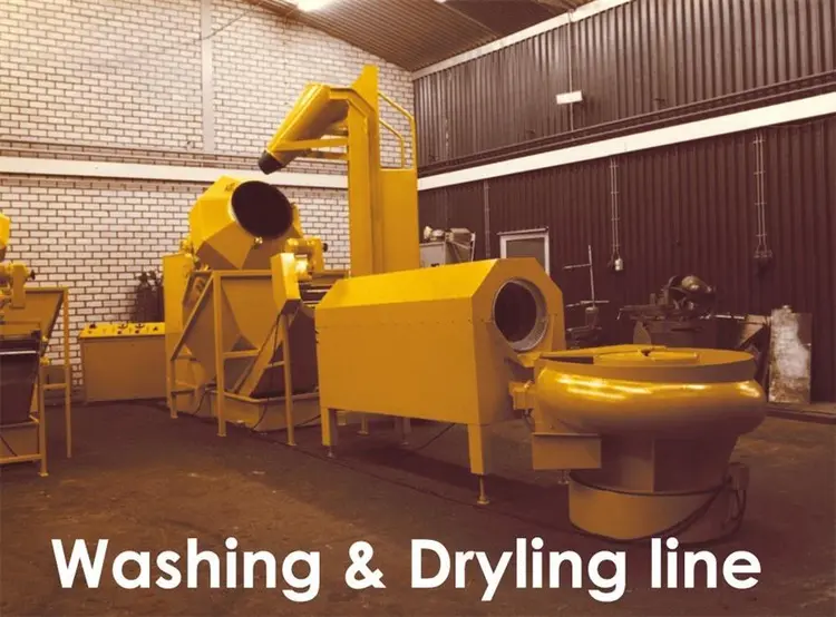 Used ROSLER ROTOFINISH DEBURRING/WASHING/DRYING Drum-Tumble Mixers BE | Apt International N.V #362099
