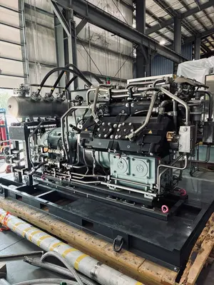 USED 2023 SAUER HELIUM COMPRESSOR WP6208