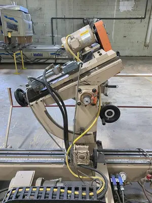 NICHOLS DOUBLE-END ANGLE BORING MACHINE
