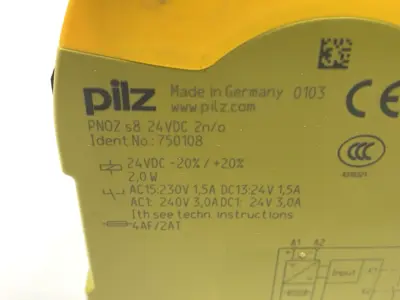 USED PILZ CONTACT EXPANSION MODULE 750108