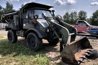 Used 1988 DAIMLER-BENZ UNIMOG 419 Backhoe Loaders North Dakota US | Proxy Equipment #1377985