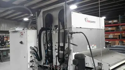 37" TIMESAVER - 3100 Series LYNX “Wet” Combination Belt/Brush Finishing Machine, Model 3121-13-04