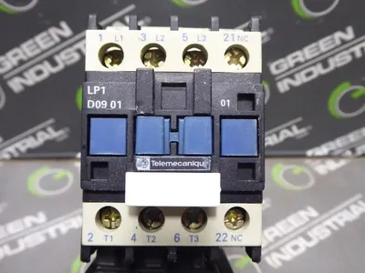 7.5 HP Telemecanique LP1 D09 01 Contactor Assembly 1000V 8kV 25A Used