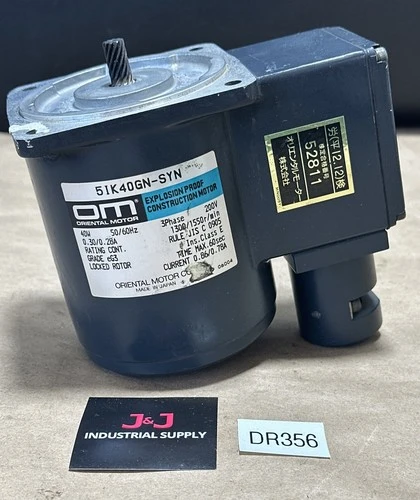 Used Oriental Motor 5IK40GN-SYN Motors (misc) | J&J Industrial Supply #499669