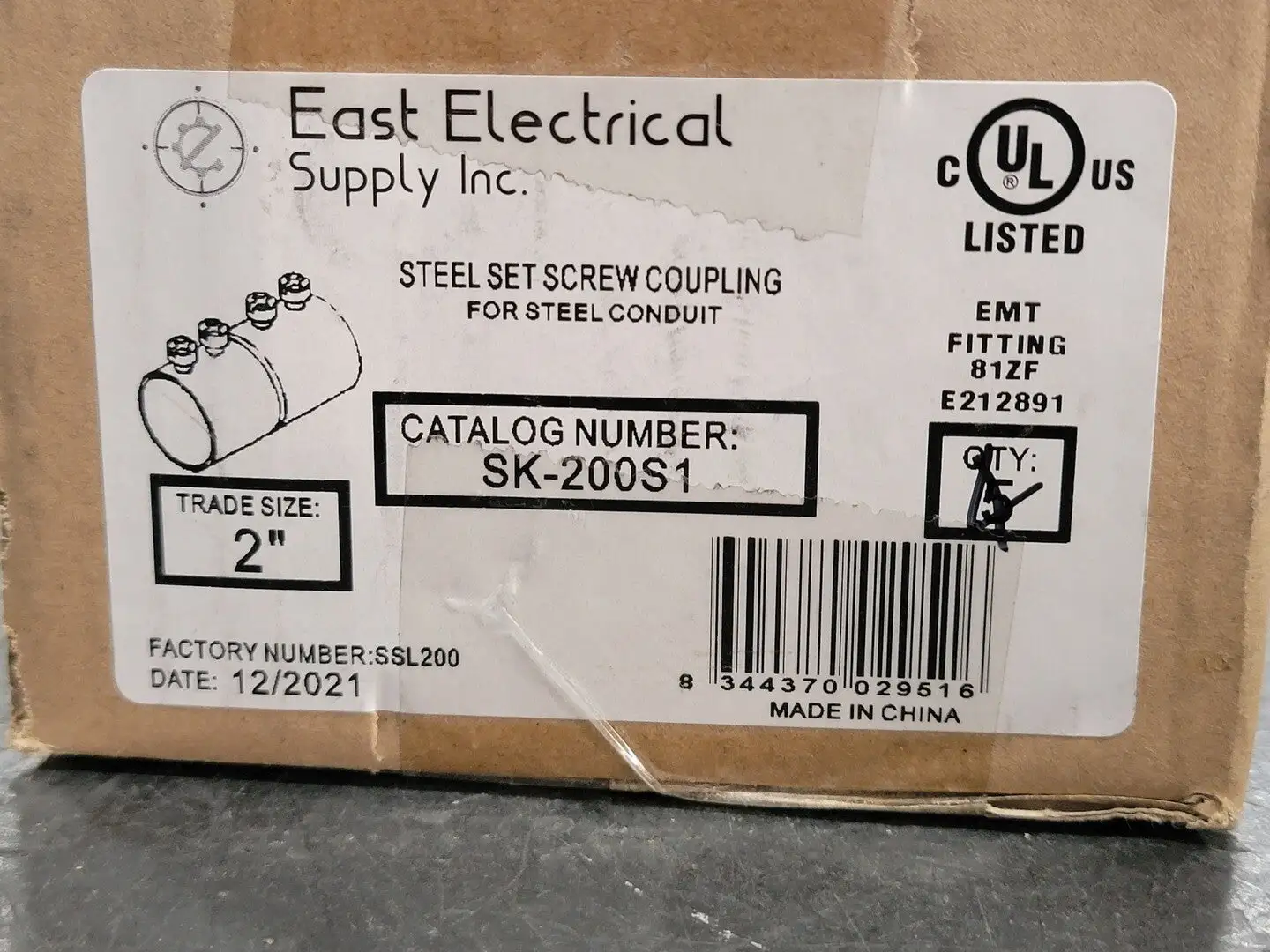 New | in-Stock 2021 EAST ELECTRICAL SUPPLY INC. SK-200S1 Cable & Wire British Columbia CA | Lenmark #252212