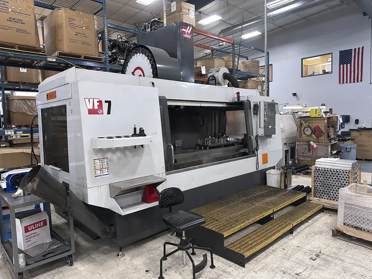 Used 2012 Haas VF-7/50 Vertical Machining Centers Minnesota US | Machine Tool Bids #1261662