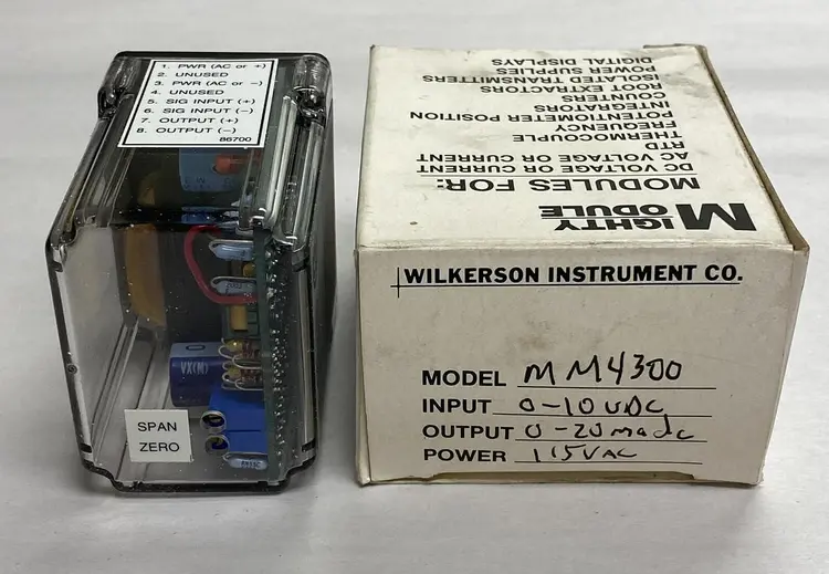 New | in-Stock WILKERSON MM4300 Miscellaneous Equipment (Electrical & Power) | Surplus Asset Holdings #1188785