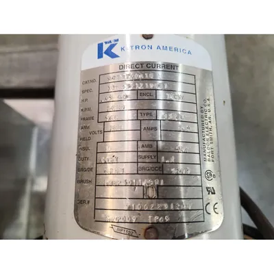 Used K-TRON SWB-600 Belt Feeders West Virginia US | JM Industrial #1326917
