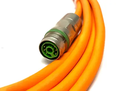 USED BOSCH REXROTH ENCODER POWER CABLE 3M LENGTH RKG0063/003,0