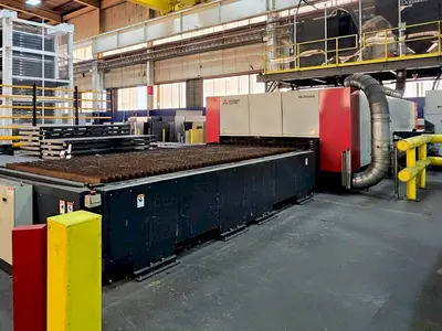 Used 2014 MITSUBISHI ML4020RX (S) 60XF Laser Cutters | Machine Factory Outlet #1267035
