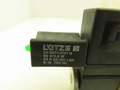 Lutze 1-Way Brass Flow Control Dual Solenoid Valve 24V Freise GmbH