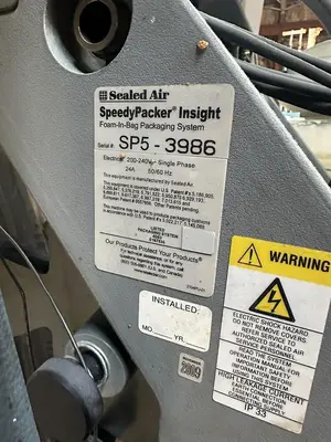 USED SEALED AIR SP5-3986