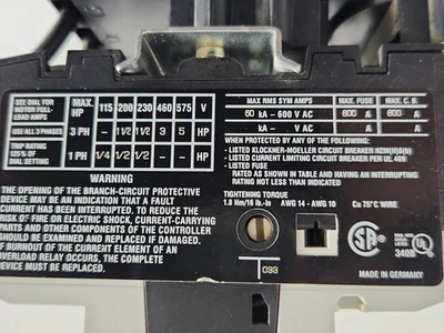 USED Moeller PKZM0-6,3
