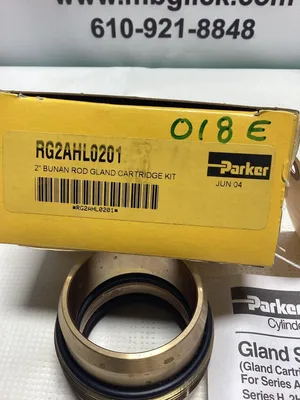 Parker RG2AHL0201; 2″ Hydraulic Rod Gland Cylinder Kit -NIB