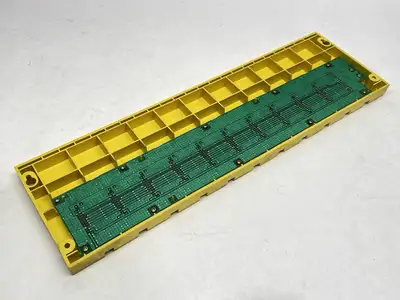USED GE FANUC 10-SLOT I/O MODULE BASE UNIT ABU10A HORIZONTAL