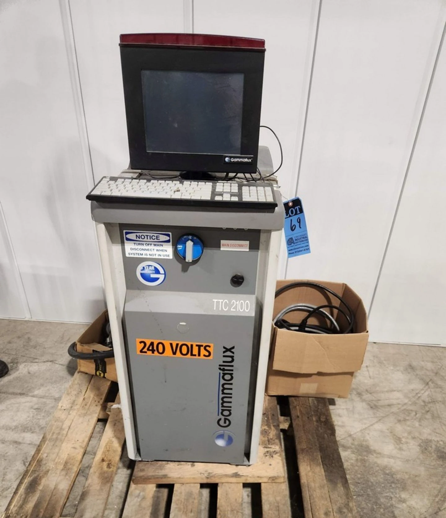 USED GAMMAFLUX TTC2100