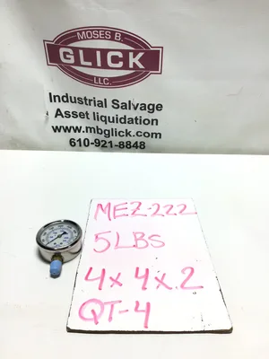 Unbranded PRO-201L-254Q Pressure Gauge
