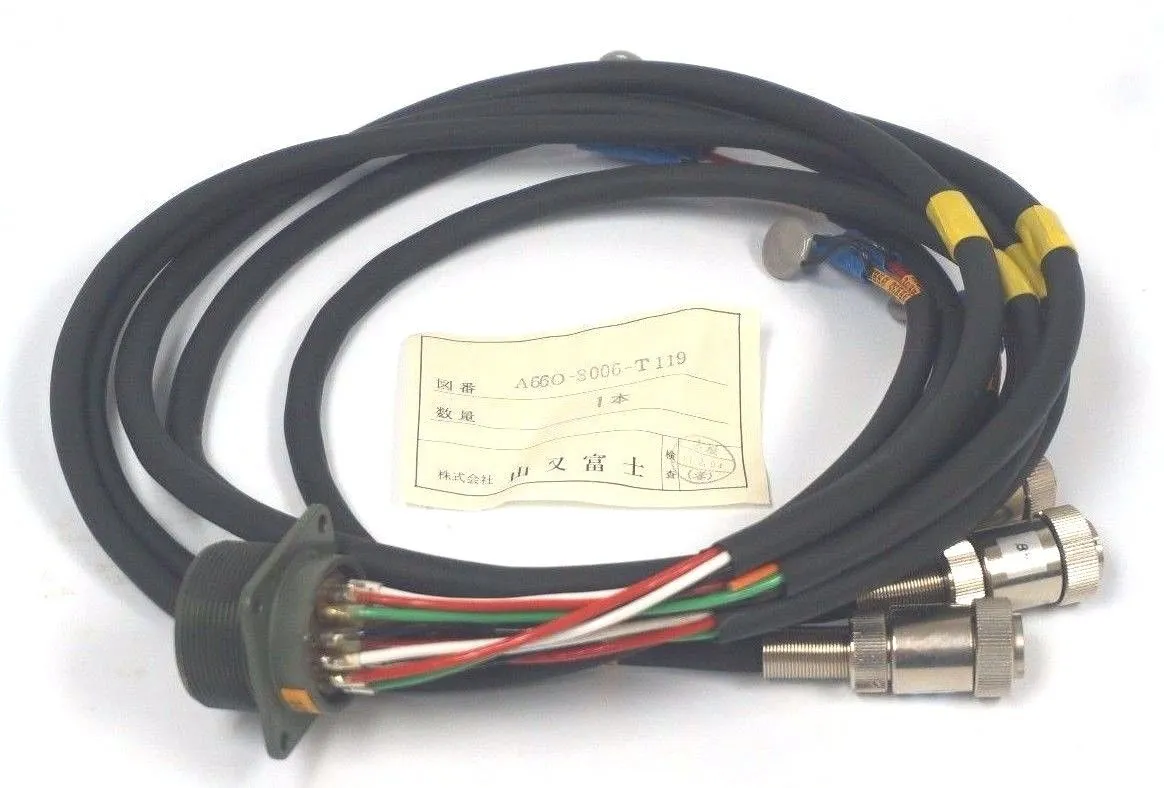 NEW FANUC A660-8006-T119 CABLE ASSEMBLY A6608006T119
