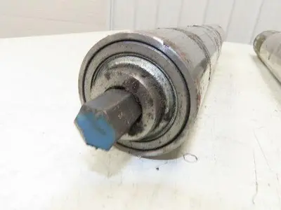 Hytrol 2.5" Snub Idler Roller 24" Hytrol Conveyor 21"BF 11/16" Hex Lot of 2
