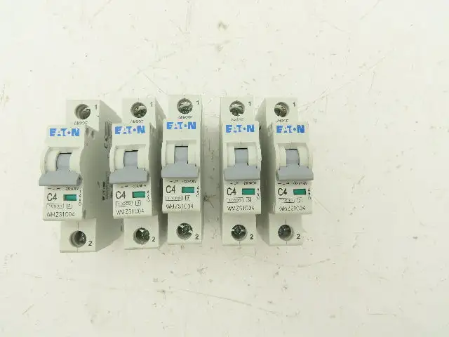 Eaton WMZS1C04 Miniature Circuit Breaker 230/400V Lot of 5