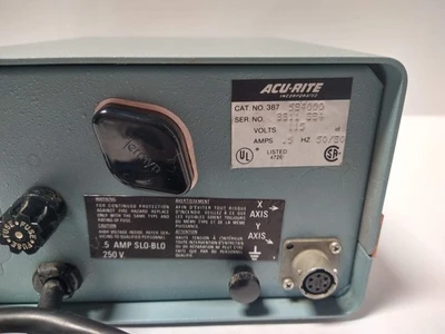 ACU-RITE Qwikcount II DIGITAL Dual POSITION READOUT Cat. NO 387