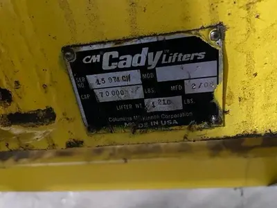 70,000 Lbs. Coil Grab (Manual), Cady