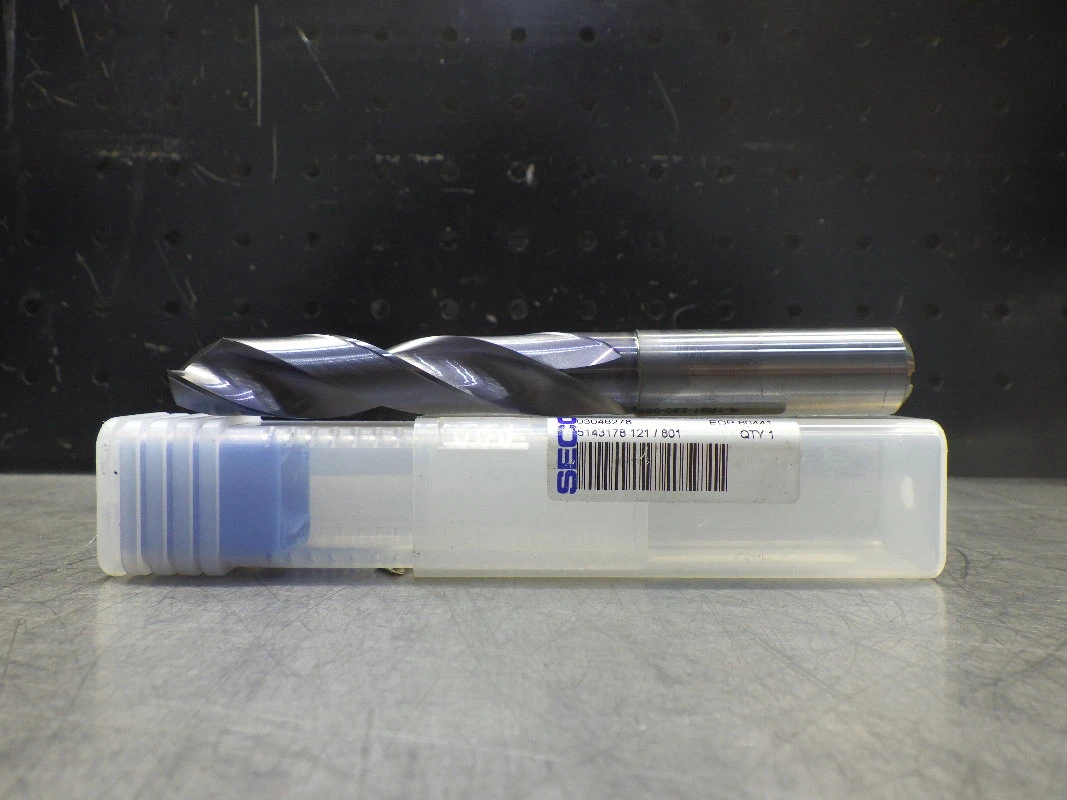 SECO Carbide 15.50mm Coolant Thru Drill 16mm SD205A-1550-063-16R1-P (LOC570)