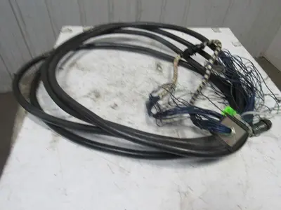 Yaskawa Yasnac XRC UP130 XRC 2001 Cable Assembly Number 138266-2 REV 9 32' Long