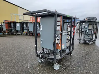 75 kVA Temporary Power Distribution Cart 600V Pri. 208Y/120V Sec.