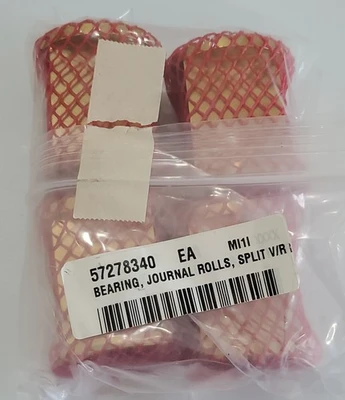 *NEW* BAG OF 4 Ackely Machine 99128-00026 Brg Journal Rolls Split VR + Warranty!