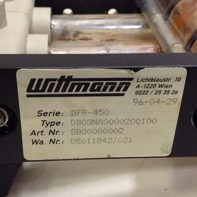 USED WITTMANN DB03NA0000200100