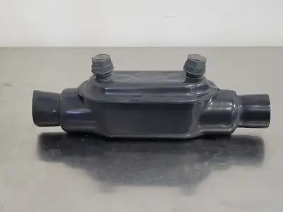 OCAL Blue PVC Coated Conduit Body TA04648 A