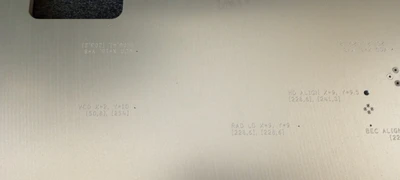 USED Universal Instruments Corporation Board Error Correction Alignment Tooling Plate