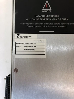 USED Pacific Scientific SC902-001-01