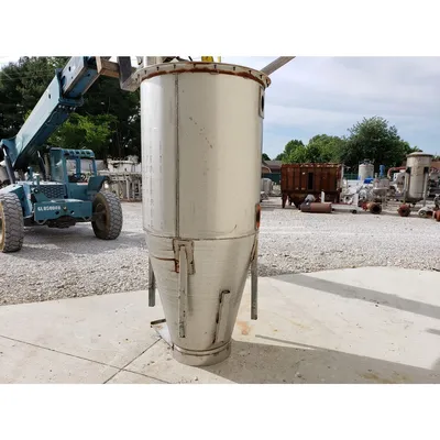 Used 50 Cubic Foot Stainless Steel Bin Receiver Hopper