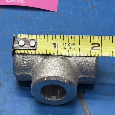 (13) Stainless Steel 316 No Thread 1/4 ID 1” OD Tee SP-114-150 New No Box