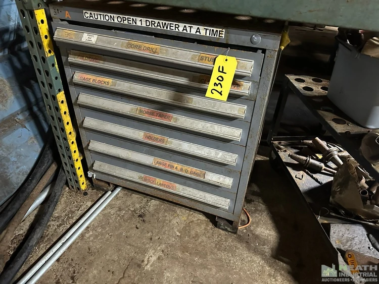 Used _UNKNOWN_ LISTA STYLE SEVEN DRAWER CABINET 30 IN X 28 IN X 35 IN Cabinets Illinois US | Heath Industrial Auction Services #1549901