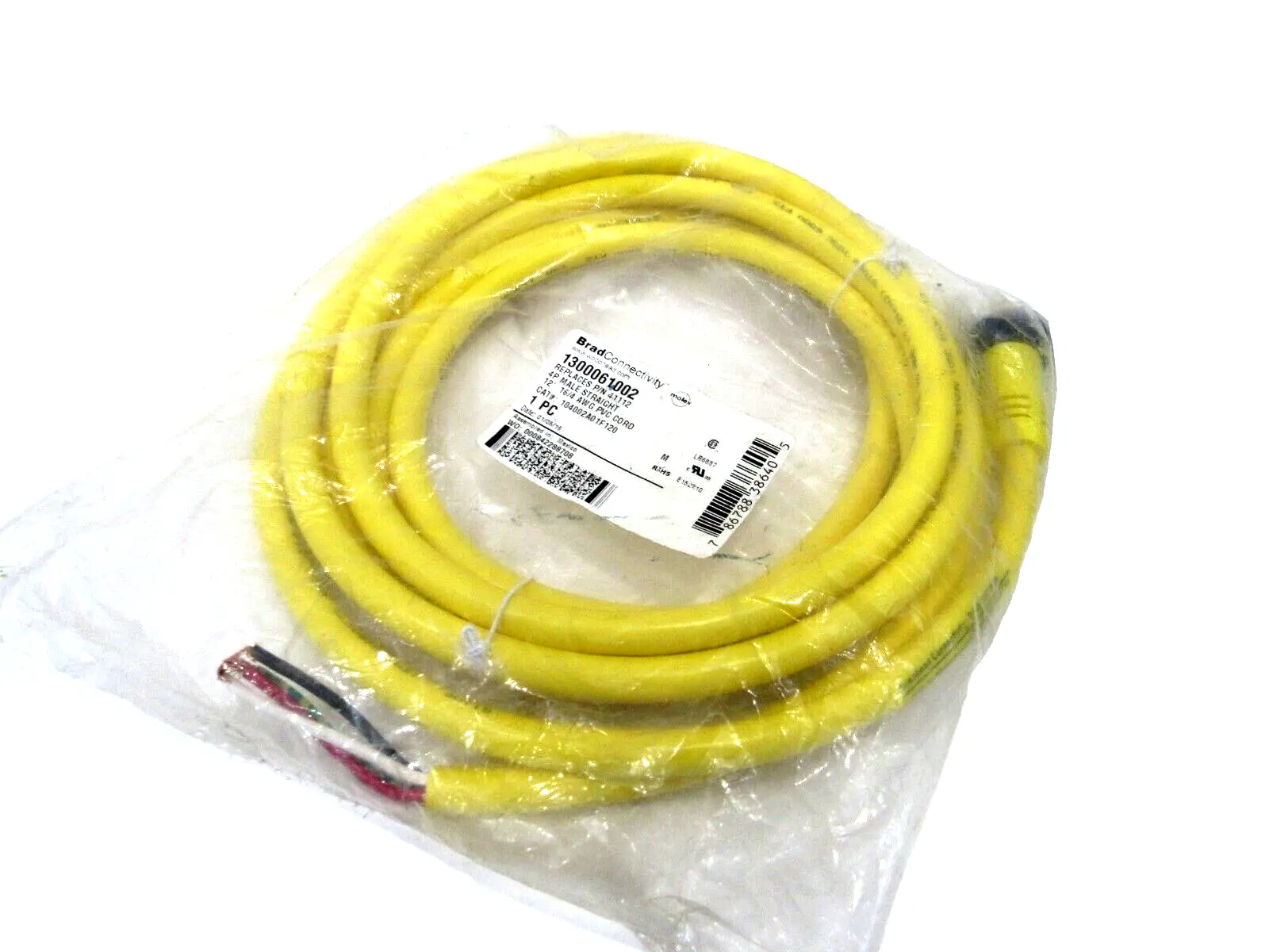 NEW MOLEX WOODHEAD 1300061002 4P PVC CORD 41112