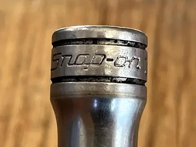 SNAP ON TOOLS USA NEW 3/8" Drive 3/8" SAE DEEP 6 Point Chrome Socket SFS121